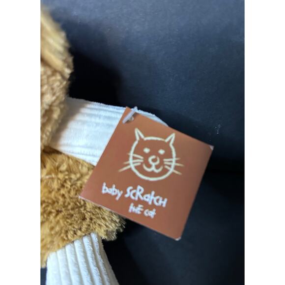 8" NEW Scentsy Buddy Baby Scratch the Cat Plush Nursery gift - Discontinued - Picture 2 of 4